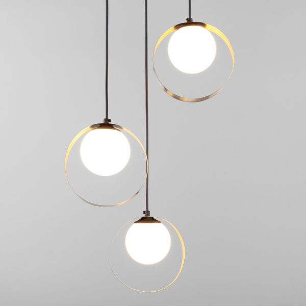 Подвесной светильник 3*G9 7Вт бронза, черный IP20 (50205/3 черный / бронза) Eurosvet