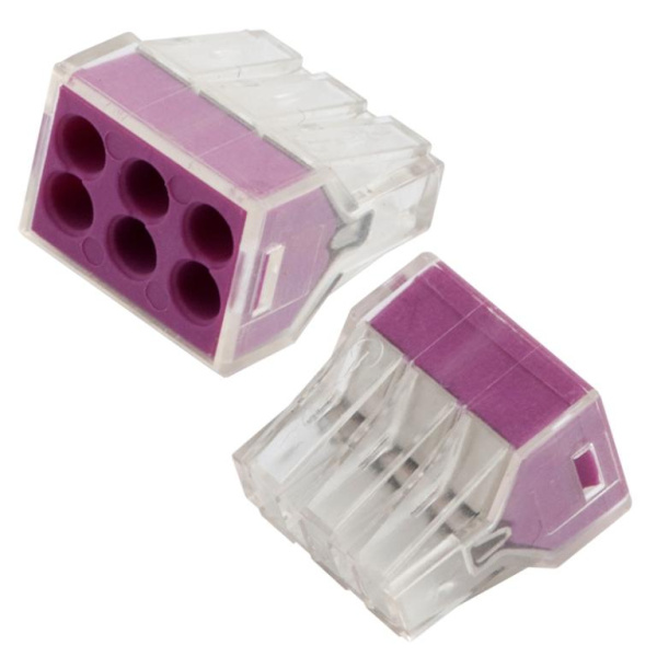 GTER6-06 клемма строительно-монтажная, СМК, 6-проводная, 0.75-2.5 мм2, 100/5000 General