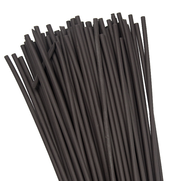 Термоусаживаемая трубка ТУТ нг 6/3 черная в отрезках по 1м PROxima EKF