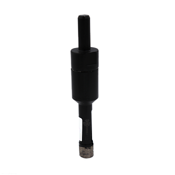 Коронка алмазная по керамограниту 12 мм Серебряная пайка GCB755 Trio-Diamond