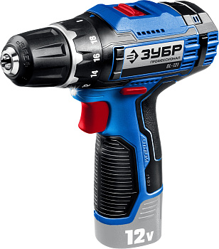 12В, без АКБ, в коробке, дрель-шуруповерт, Профессионал. DL-121 ЗУБР