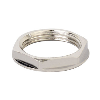 Гайка M32x1,5 никелированная латунь DKC