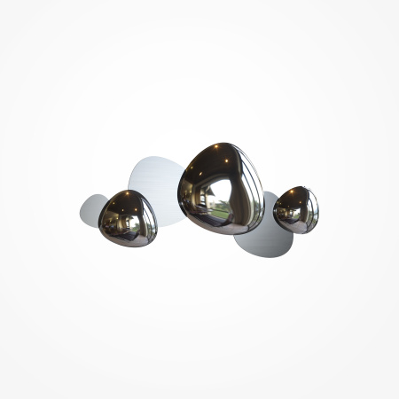 Настенный светильник (бра) 3*LED 13Вт Никель IP20 Jack-stone MOD314WL-L13N3K Maytoni Настенный светильник (бра) 3*LED 13Вт Никель IP20 Jack-stone MOD314WL-L13N3K Maytoni