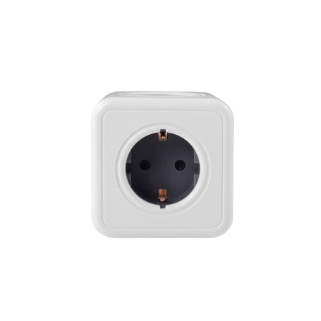 Разветвитель Cube Original 5 Euro 16A белый-серый RocketSocket