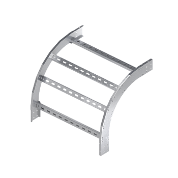 Угол вертикальный внешний 90 градусов 100х100, R600, 1,5 мм, AISI 304 DKC