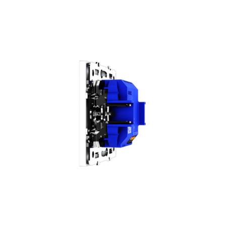 Датчик движения встраиваемый Voltum S70, (белый матовый)