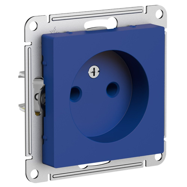 ATLASDESIGN Розетка без заземления 16А, аквамарин Schneider Electric