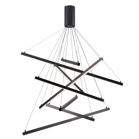 Подвесной св-к LED 3000K 96W 220V COMETA черный/металл ODEON LIGHT