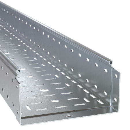 Лоток перфорированный 100х600х4000, 1,5 мм, цинк-ламельный DKC