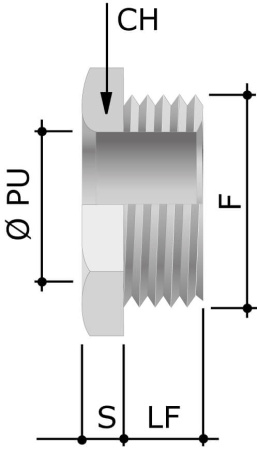 Втулка защитная, М20х1,5 DKC