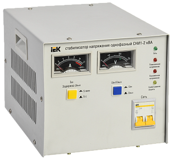 Стабилизатор напряжения однофазный СНИ1-2 кВА IEK