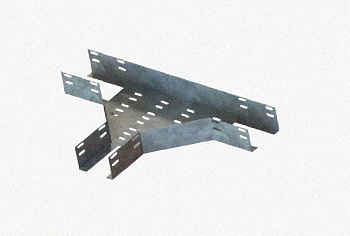 Лоток тройниковый перфорированный ОТ 200х50 У3, окрашенный, S1,5