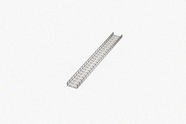 Лоток замковый перфорированный ЛМЗ 100х100х2000 УХЛ1, горячее цинкование S1,5