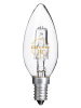 Лампа галогенная  "Свеча" прозрачная 28 Вт-230 В-Е14 TDM