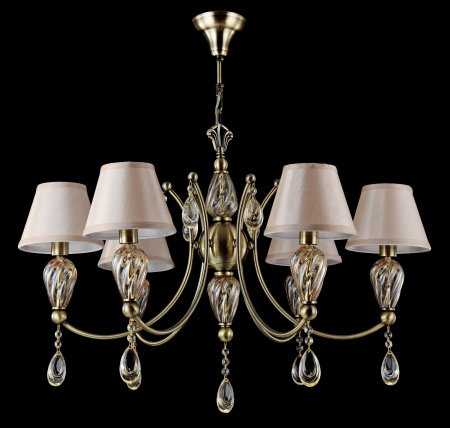 Люстра 6*E14 40Вт Бронза IP20 Murano RC855-PL-06-R Maytoni