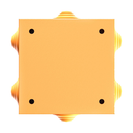 Коробка стальная FS с кабельными вводами и клеммниками, IP55, 150х150х80 мм, 6р, 450V, 32A, 10 мм2, нерж.контакт DKC