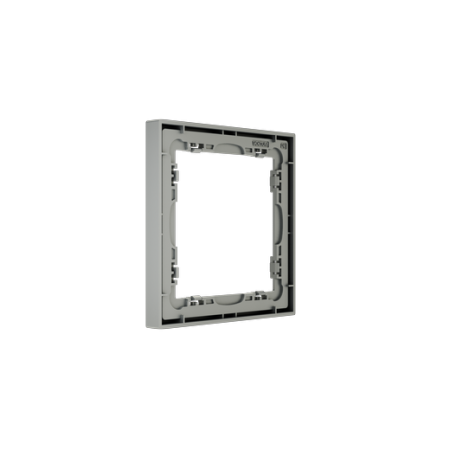 Рамка пластиковая Voltum S70 на 1 пост, (сталь)