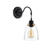 Бра 1*E27 60Вт Черный IP20 Louise FR4167-WL-01-BL Freya