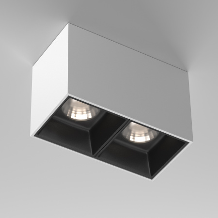 Потолочный светильник LED 24Вт Бело-черный IP20 Ceiling & Wall C065CL-02-L12W4K-W Technical Maytoni