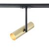 Светильник трековый 1*GU10 50Вт Черный с Золотом IP20 Elti TR005-1-GU10-BG Technical