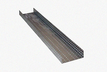 Лоток перфорированный ЛМ 150х65х2000 У3, окрашенный, S1,0