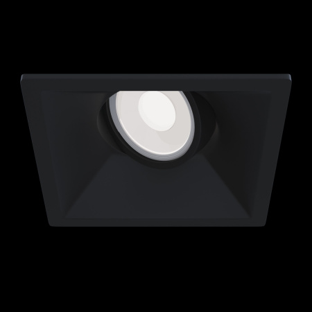 Встраиваемый светильник 1*GU10 50Вт Черный IP20 Dot DL029-2-01B Technical