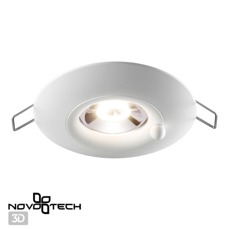 Св-к встр.влагозащ.IP44 GU10 50W 220V WATER белый NOVOTECH