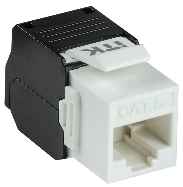 ITK Модуль Keystone Jack кат.5E UTP без инструмента TOOLLESS 180град