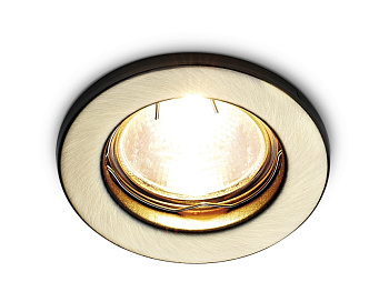 Встраиваемый точечный светильник FT9210 SB бронза MR16 Ambrella Light