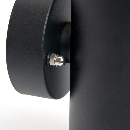 Светильник садово-парковый Feron DH1002, на стену вверх/вниз, 2* GX53, 230V, черный