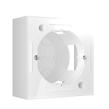 Коробка для накладного монтажа (белый) Werkel