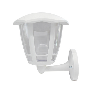 11-189 Св-к садово-парковый, светод-й, наст-й вверх, «Дели 1», 8Вт, 6-ти гран., 720Лм, 6500К, бел APEYRON