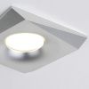 Встраиваемый точечный светильник GU10 серебряный IP20 (a053352) Elektrostandard