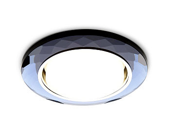 Встраиваемый точечный светильник G8077 BK хром/тонированный GX53 Ambrella Light