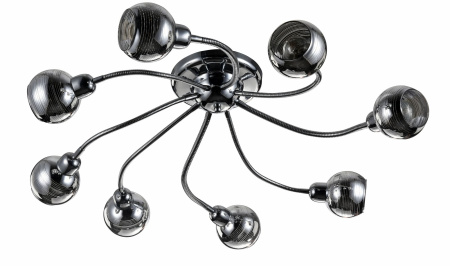 Потолочный светильник 8*E14 40Вт Хром IP20 Cosmo FR5102-CL-08-CH Freya