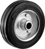 Колесо d=100 мм, г/п 70 кг, резина/металл, игольчатый подшипник, Профессионал ЗУБР