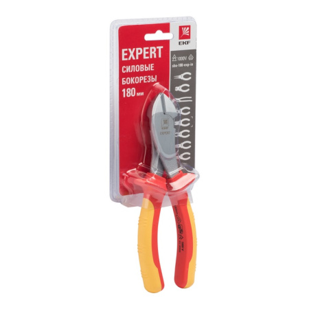 Силовые бокорезы Expert 180 мм 1000В PROxima EKF