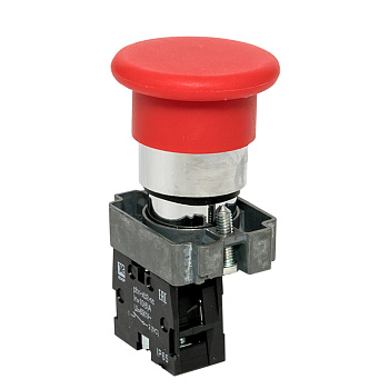 Кнопка BC42 грибок красная NC IP65 PROxima EKF