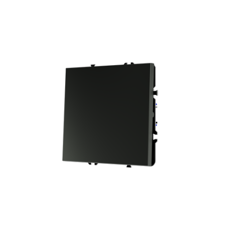 Выключатель встраиваемый Voltum S70 одноклавишный 10А, (титан)