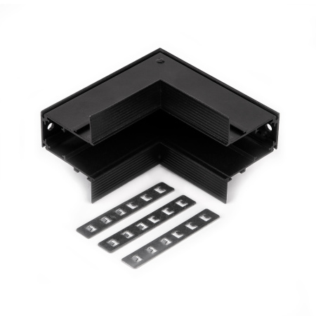 Коннектор угловой внутренний для встраиваемого шинопровода черный IP20 Slim Magnetic (a057208) Elektrostandard