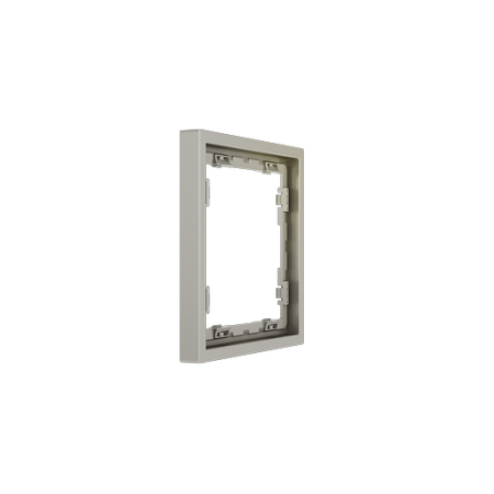 Рамка пластиковая Voltum S70 на 1 пост, (шелк)