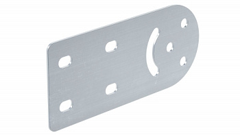 Соединитель вертикальный шарнирный, Н100, AISI 304, комплектный DKC