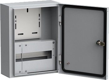 Корпус металлический ЩУРн-1/12 (395х310х165мм) IP54 без окна IEK