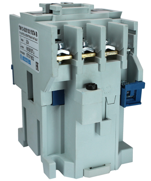 Пускатель электромагнитный ПМ12-025100 УХЛ4 В, 110В/50Гц, 1з, 25А, нереверсивный, без реле Электротехник