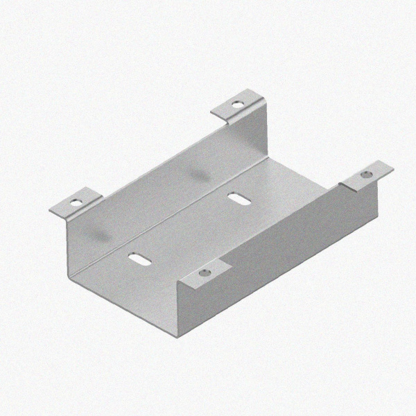 Соединитель нижний У1102 100х50х1,5 УТ1,5, оцинкованный лист S1,5