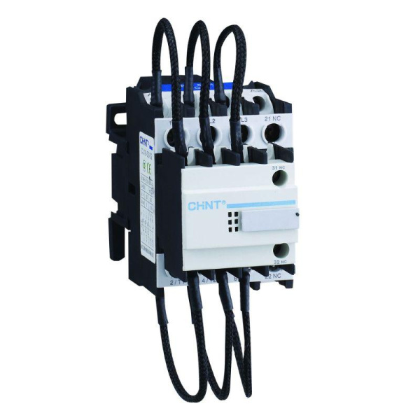 Контактор для компенсации реактивной мощности CJ19-6312, 30кВАр, 1НО+2НЗ, 230В (R) CHINT