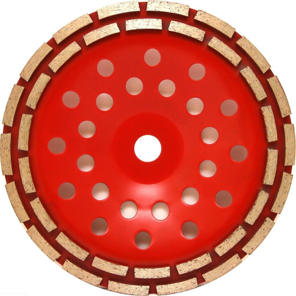 Чашка алмазная 230 Сегментная двухрядная TCW257 Trio-Diamond