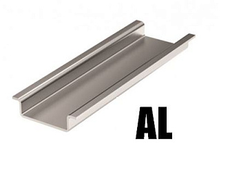 DIN-рейка алюминиевая, с насечкой OMEGA 3, 35х7,5мм. DKC