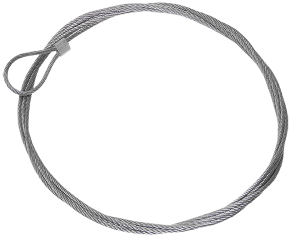 Трос стальной с петлей 2м IEK