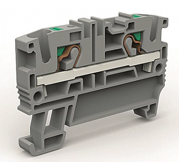 Проходная клемма 2 точки подключения на 4 кв.мм DKC